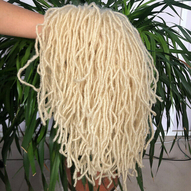 Short Afro Dreadlock Wigs Braided Wigs for Black Women Brown Blonde Black Burg