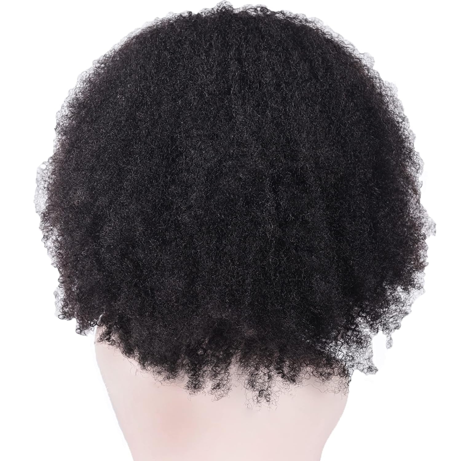 16Inch Afro Kinky Curly Headband Human Hair Wigs for Black Women Glueless None Lace Front Wigs 150% Density Brazilian Virgin Headband Wigs