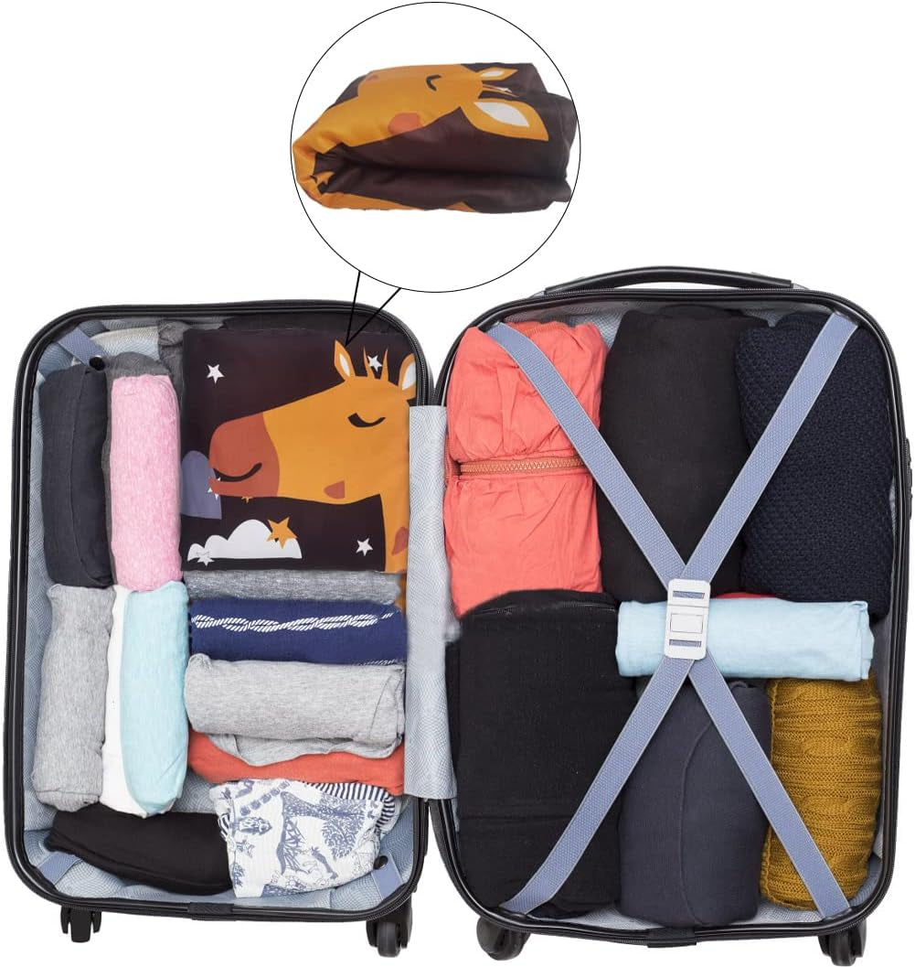 Blackout Cover for Pack N Play, Portable Breathable Crib Tent to Block 90% of Light for Indoor Outdoor Travel, Stretch up to 48×39 Inches